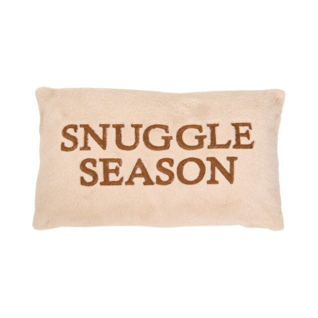 Snuggle Season Cushion Natural - Wilko - image 1