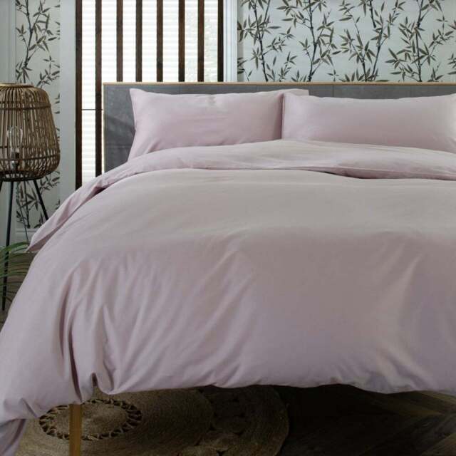 The Lyndon Company King Size Pink Duvet Set - Wilko - image 1