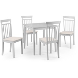 Julian Bowen Rufford Extending Dining Table Grey - Size: 4 Seater - Wilko - thumbnail 5