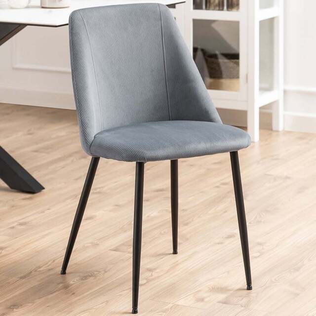 Florence Ines Set of 4 Grey Dining Chair - Furniture To Go - Wilko - image 1