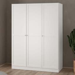 Florence Brande 3 Door White Wardrobe - Furniture To Go - Wilko - thumbnail 1