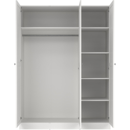 Florence Brande 3 Door White Wardrobe - Furniture To Go - Wilko - thumbnail 5