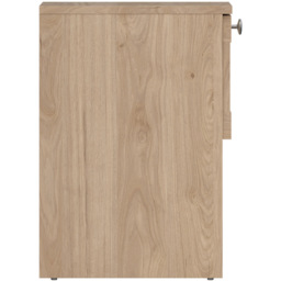 Florence Single Drawer Single Shelf Jackson Hickory Bedside Table - Brown - Furniture To Go - Wilko - thumbnail 4
