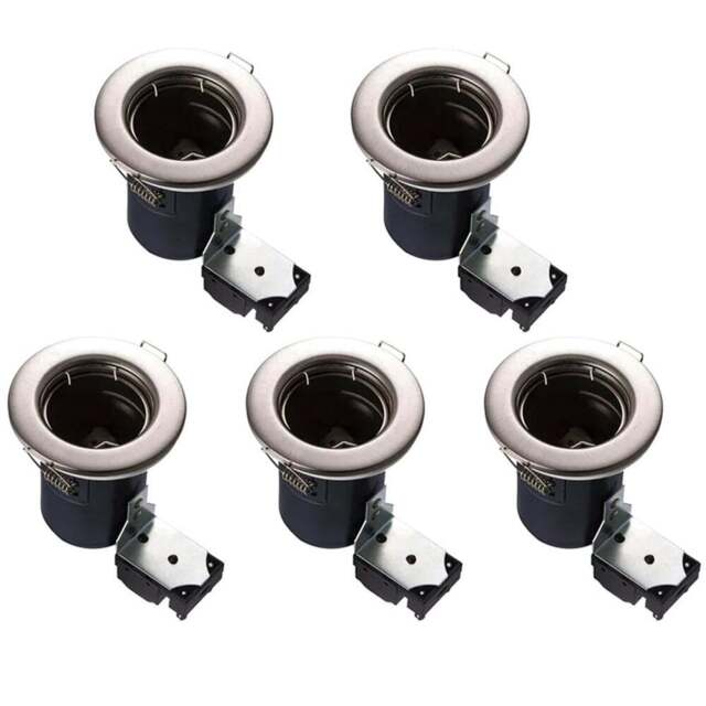 ENER-J Fire Rated DL and GU10 Holder 5 Pack - Size: 150 x 20 x 12cm - Wilko - image 1