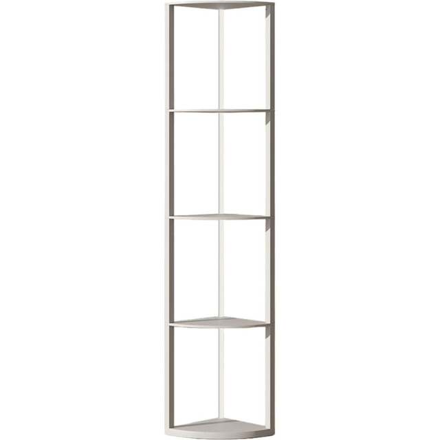 HOMCOM 5 Shelf Grey Dimmable RGB LED Floor Lamp - Size: 48 x 13 x 37cm - Wilko - image 1