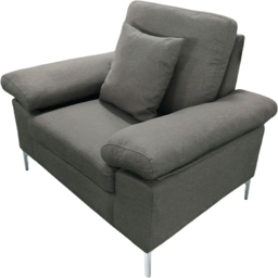 Kosy Koala Grey Fabric Armchair - Size: Single - Wilko - thumbnail 3