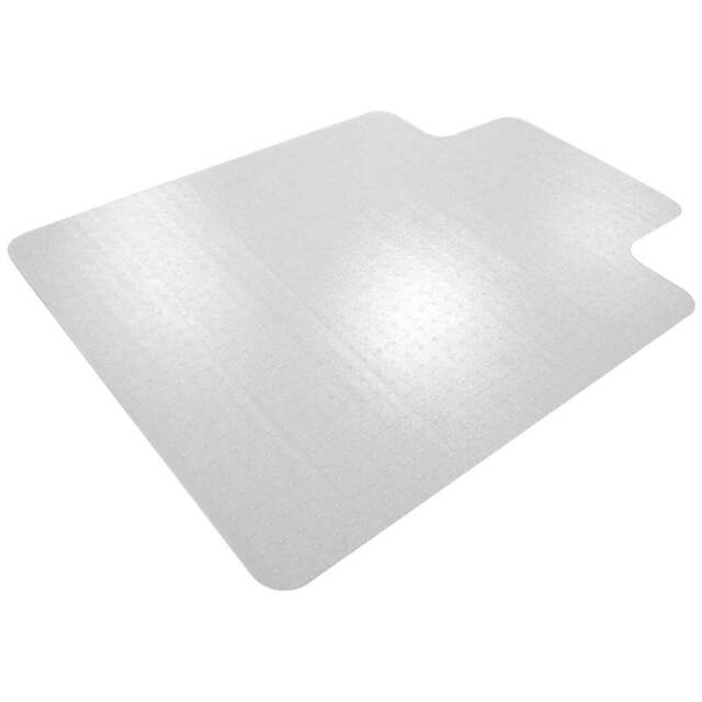 Floortex Advantagemat PVC Chair Mat with Lip 115 x 134cm - Clear - Wilko - image 1
