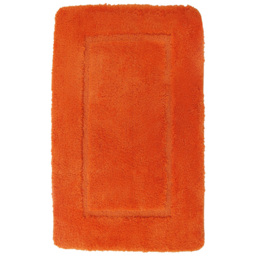Mayfair Orange Micro Fibre Bath Mat Set - Wilko - thumbnail 4