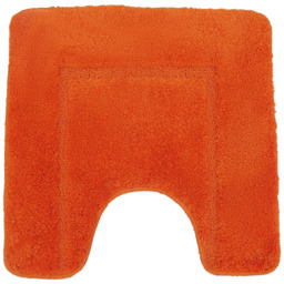 Mayfair Orange Micro Fibre Bath Mat Set - Wilko - thumbnail 5