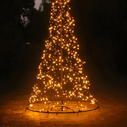 Xmas Haus 960 Copper Gold LED Gold Tree 11.4ft - Size: 12ft - Black - Wilko - thumbnail 3