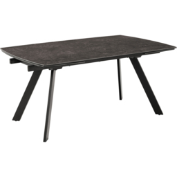 Florence Blackburn Ceramic 6 Seater Dining Table Black - Furniture To Go - Wilko - thumbnail 4