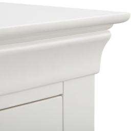 Julian Bowen Clermont 7 Drawer Surf White Chest of Drawers - Wilko - thumbnail 6