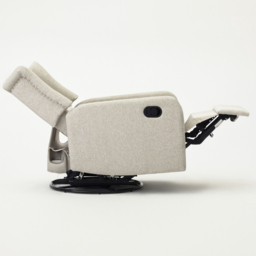 Home Detail Charles Grey Swivel Manual Recliner Chair - Size: Single - Wilko - thumbnail 5