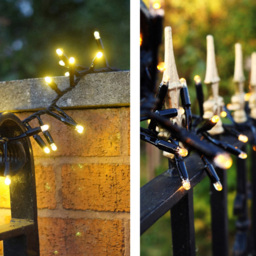 Eagle Connect 1500 Warm White LED Black Cluster Light 30m - Size: 51 x 40 x 9cm - Wilko - thumbnail 7