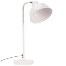 ValueLights Morris White Retro Dome LED Table Lamp - Size: 55 x 18 x 30cm - Wilko