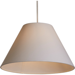 Lighting Collection White Tapered Shade - Size: 22.5 x 38 x 38cm - Wilko - thumbnail 4