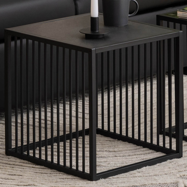 Florence Strington Black Side Table - Furniture To Go - Wilko - image 1