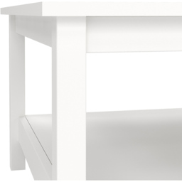 Florence Madrid White Coffee Table - Size: 81 x 81 x 45cm - Wilko - thumbnail 6