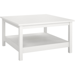 Florence Madrid White Coffee Table - Size: 81 x 81 x 45cm - Wilko - thumbnail 3