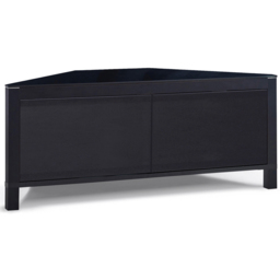 MDA Designs Volans 2 Door Black and Walnut TV Cabinet - Size: 45 x 110 x 45cm - Multi - Wilko - thumbnail 6
