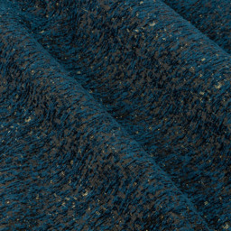 Paoletti Galaxy Navy Chenille Eyelet Curtain 229 x 183cm - Size: W 183 x D 229cm - Blue - Wilko - thumbnail 6