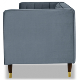 Home Detail Thomas 2 Seater Grey Velvet Sofa - Wilko - thumbnail 6
