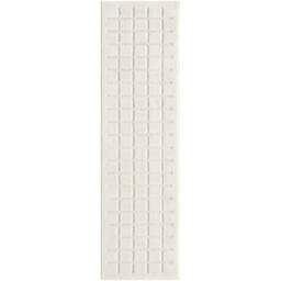 Desire Rugs Aya Cream Embossed Cube Rug 60 x 220cm - Wilko - thumbnail 1