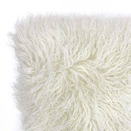 Paoletti Mongolian Pristine Sheepskin Cushion - Size: 40 x 40 cm - Multi - Wilko - thumbnail 4