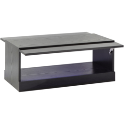GFW Galicia Black LED Lift Up Coffee Table - Size: 38 x 75 x 30cm - Wilko - thumbnail 6