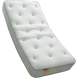 Sareer Matrah Small Double Pocket Memory Mattress - White - Wilko - thumbnail 1