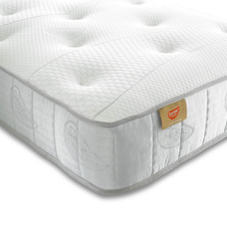Sareer Matrah Small Double Pocket Memory Mattress - White - Wilko - thumbnail 3
