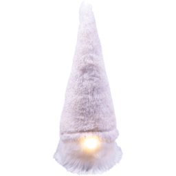 St Helens LED Nose Sitting Sammi Gonk Decoration - Size: 280 x 120 x 120cm - White - Wilko - thumbnail 1