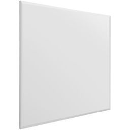 MirrorOutlet The Moderni Bevelled Wall Mirror 100 x 100cm - Clear - Wilko - thumbnail 4