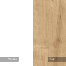 Decortie Spark 4 Door White Oak Modern TV Unit - Size: 35 x 180 x 35.6cm - Multi - Wilko - thumbnail 7