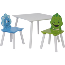 Liberty House Toys Kids Dinosaur Table and Chairs Set - Size: 44 x 60 x 60cm - Wilko - thumbnail 3