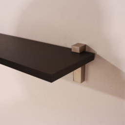Core Products Lavant Black Oak Slim Shelf with L Shape Bracket 60cm - Size: 15 x 60 x 1.6cm - Wilko - thumbnail 5