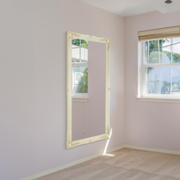 Hamilton Cream Shabby Chic Design Large Dress Mirror 167 x 76cm - MirrorOutlet - Wilko - thumbnail 3