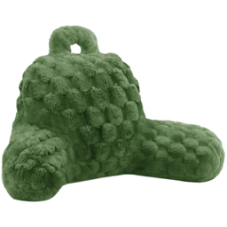 Velosso Olive Chunky Popcorn Back Pillow 65 x 55cm - Size: 65 x 55 x 1cm - Wilko