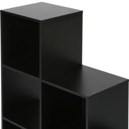 Jane 6 Shelf Black Ladder Cube Storage Unit - Home Garden Direct - Wilko - thumbnail 7