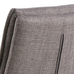 Florence Flynn Light Grey and Brown Swivel Bar Stool - Furniture To Go - Wilko - thumbnail 6