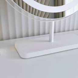 CARME Home Ava LED Marble White Touch Sensor Light Mirror - Size: 50 x 11 x 50cm - Wilko - thumbnail 6