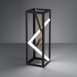 EGLO Penela Black and Gold LED Table Lamp - Size: 43 x 15 x 15cm - Wilko - thumbnail 3
