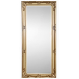 Julian Bowen Palais Gold Dress Mirror - Size: 130 x 40cm - Wilko - thumbnail 4