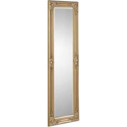 Julian Bowen Palais Gold Dress Mirror - Size: 130 x 40cm - Wilko