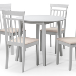 Julian Bowen Coast 4 Seater Dropleaf Dining Table Grey - Wilko - thumbnail 5