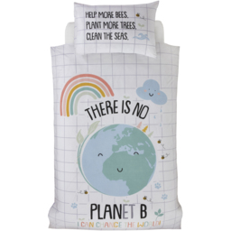 Rapport Home PH Planet B Single Multicolour Duvet Cover Set - Wilko - thumbnail 4