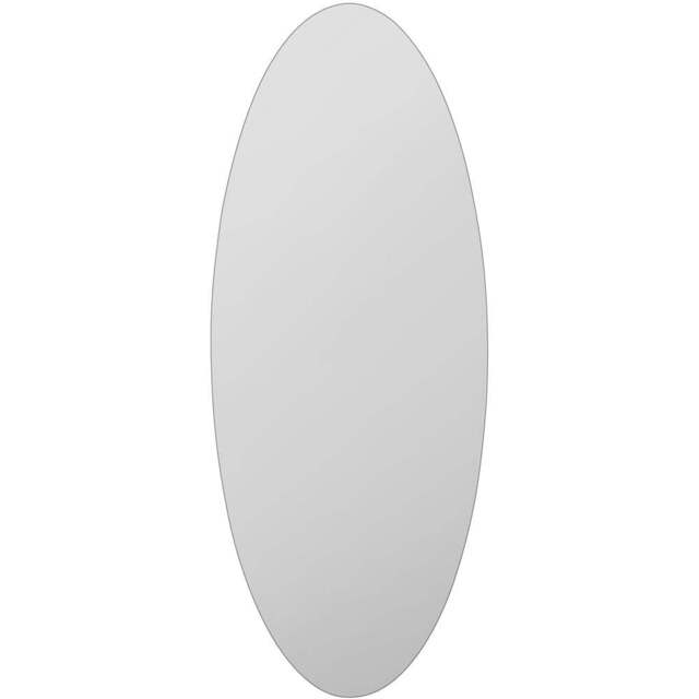MirrorOutlet The Ovale Frameless Oval Wall Mirror 180 x 70cm - Clear - Wilko - image 1