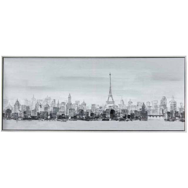 Art For The Home Bonne Nuit Paris 100 x 40 - Size: 4.5 x 40 x 100cm - Multi - Wilko - image 1