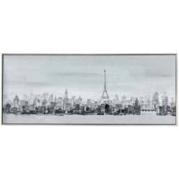 Art For The Home Bonne Nuit Paris 100 x 40 - Size: 4.5 x 40 x 100cm - Multi - Wilko