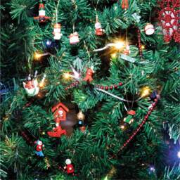 St Helens Wooden Christmas Hanging Ornaments 20 Pack - MULTI - Wilko - thumbnail 4